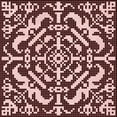 thumbnail image 1 of Ahgly Company Indoor Square Patterned Flamingo Pink Area Rugs, 5' Square, 1 of 6
