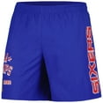 thumbnail image 2 of Men's Mitchell & Ness Royal Philadelphia 76ers 1983 NBA Champs Heritage Shorts, 2 of 3