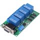 thumbnail image 2 of 12V 4Ch DB9 RS232 tablero de relé Control remoto UART interruptor de puerto serie para Motor de coche, 2 of 5