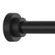 thumbnail image 1 of Barra de cortina de ducha Thestoa ajustable de 110 a 230 cm, color negro, 1 of 6