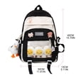 thumbnail image 3 of Fashion School Backpack Bookbag Casual Travel Laptop Backpack Unisex School Bag, 3 of 21