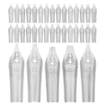 thumbnail image 1 of Shisuyan Calligraphy Metal Nibs Silver 60Pcs 2.5In, 1 of 8