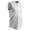 WHT, variant on RELIEVER Sleeveless Baseball Jersey - GREY BODY - L
