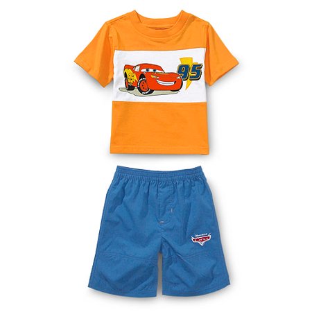Disney - Boys' Cars Shorts Set, Toddler