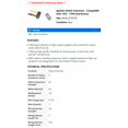 thumbnail image 2 of Ignition Switch Connector - Compatible with 1992 - 1996 Ford Bronco 1993 1994 1995, 2 of 2