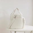 thumbnail image 2 of Fufafayo Travel Diaper Bag Portable Nappy Pouch With Compartment, Large Capacity Organizer For Parenting On The Go, Multi-Functional Diaper Backpack For Commuting Shopping Work Daily, 2 of 5