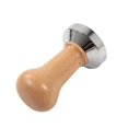 thumbnail image 3 of Tamper Poignée en Bois Machine à Expresso Barista 51mm Couleur Bois, 3 of 3