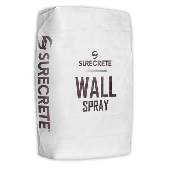 SureCrete WallSpray Microcement Concrete Overlay - White - 40 lb