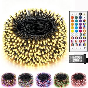 Color Changing Christmas Lights 35 Colors 33FT 100LED String Lights