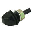 thumbnail image 3 of 4 Pcs Black Plastic Car Front Window Windshield Washer Nozzle for Pair, 3 of 4