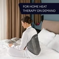 GENIANI XL Heating Pad for Back Pain Relief and Cramps Relief 15"x24