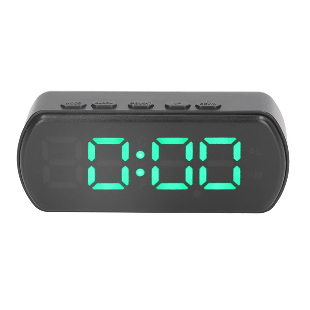 Digital Alarm Clocks Time Display Lightweight Portable 24Hr Small Electronic Desk Clock With LED Display For Bedroom Office