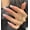 01 - V Pink White, variant on Nude White Ombre Press Nails Short Square False Tips Glossy Stick Nails Kit for Women - 30 count 15 Sizes