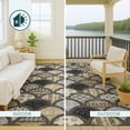 thumbnail image 4 of Addison Rugs Chantille Indoor/Outdoor Transitional Americana Black Machine Washable Rectangle Rug, 10' x 14', 4 of 8