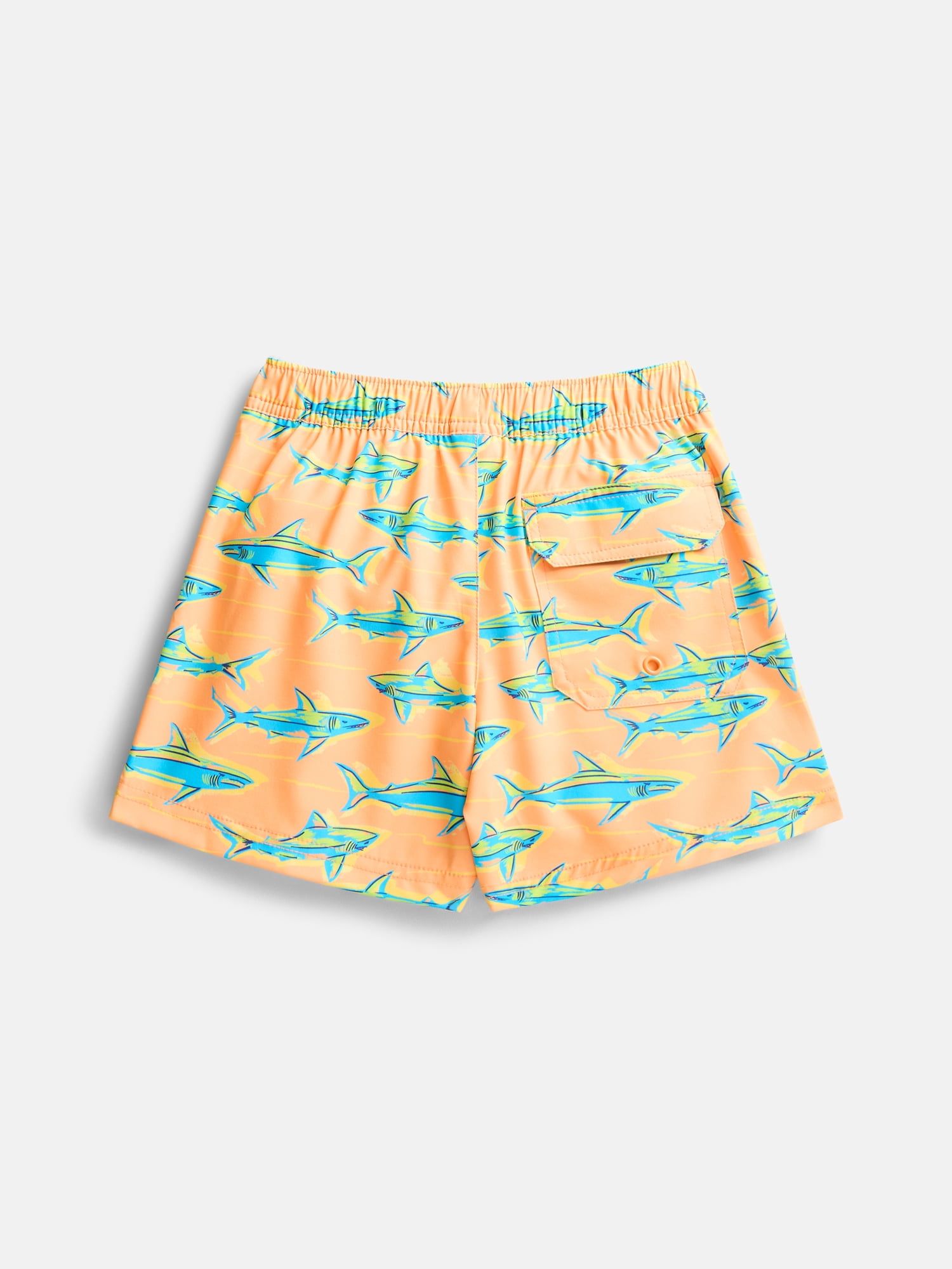 Wonder Nation Boys Printed Swim Trunks, Sizes 4/5-18 & Husky