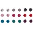 thumbnail image 1 of Claire's Boucles d'Oreilles Clous en Cristal Multicolores, Lot de 9, 1 of 2