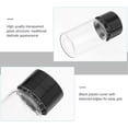 thumbnail image 5 of WHAMVOX 100 Pcs Small Refillable Glass Sample Vial Sample Bottles Travel 18X15CM, 5 of 8