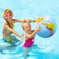 thumbnail image 2 of 12 Pcs Beach Balls,12 Inch Inflatable Globe Balls,Earth Beach Ball for Swimming Pool Toys,Perfect for Beach Playing or Teaching, 2 of 8