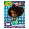 thumbnail image 2 of Crayola Karma's World Coloring Book with Stickers, 96 Pgs, Gifts for Kids, 2 of 7