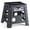 Dot Gray, variant on Folding Step Stool, 13 inch Non-Slip Foldable Stools Up to 300 LBS, Step Stool with Handle, Lightweight for Kitchen, Bathroom, Bedroom, Garden, Black, 1PC