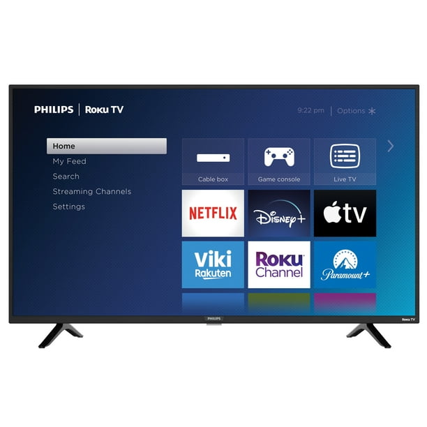 zuur Azië bekennen Philips 43" Class 4k Ultra HD (2160p) Roku Smart LED TV (43PFL5756/F7) -  Walmart.com