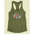 thumbnail image 3 of Carp Katagami Ii Racerback Tank Women -Vision Studio Designs, Female Large, 3 of 4
