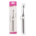 thumbnail image 3 of Stainless Steel Nail File Manicure Tool with Cuticle Pusher and Fine Grit for Smooth, 3 of 9