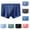 A-Mint Green, variant on Jinhomg Mens Plus Size Boxers Soft Comfy Ice Silk Trunks Underwear Lightweight Breathable Elastic Waistband Boxer Briefs Daily Underpants Deal of The Day Navy L