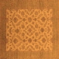 thumbnail image 1 of Ahgly Company Indoor Square Oriental Orange Industrial Area Rugs, 3' Square, 1 of 4