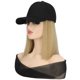 thumbnail image 1 of Peluca De Pelo Corto Y Liso Para Mujer Con Gorra, Gorra De Béisbol Con Extensiones De Cabello, Peinado Bob Corto Y Recto, Fibra De Seda De Alta Temperatura, Circunferencia, 1 of 6