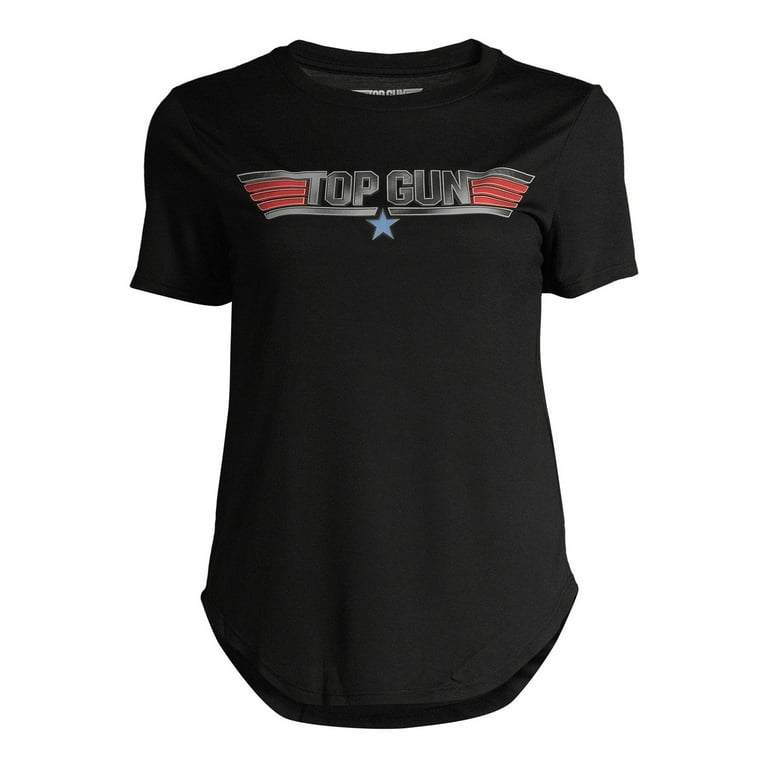 Top Gun Juniors' Scoop Neck T-Shirt 