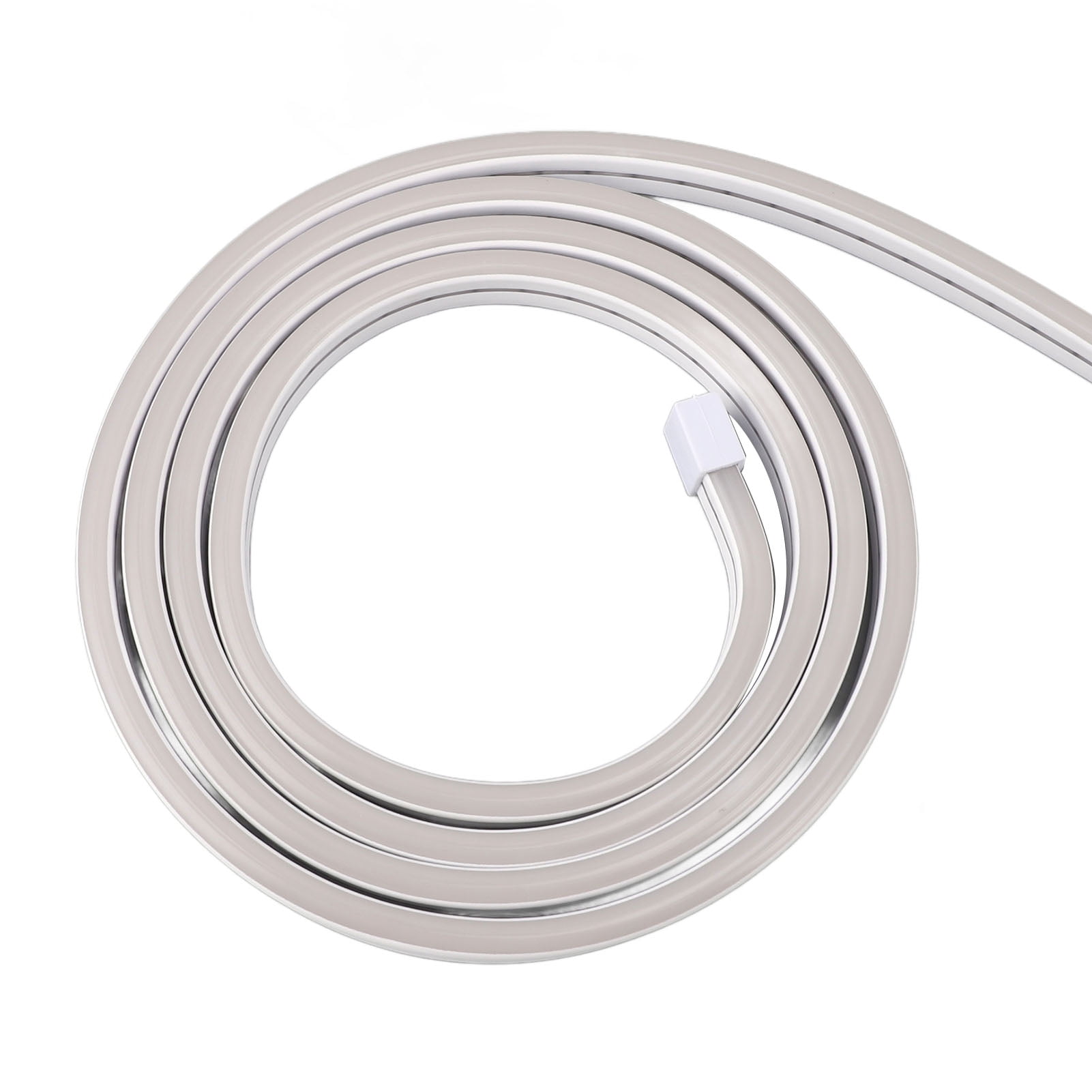 NFTIGB Neon Rope Light 6.5ft / 2m Flexible LED Strip Light USB Powered Waterproof White Lighting for Bedroom Home Decor