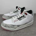 thumbnail image 2 of Ni - ke Ni - ke Air Jordan 3 Retro Wings -White/Gray - HM6993-100 Men's Size 9, 2 of 5