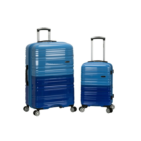 Rockland Melbourne 2 Piece Hardside Spinner Luggage Set