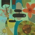 thumbnail image 2 of Faust, Richard 26x26 White Modern Wood Framed Museum Art Print Titled - Mid Century Mood 2, 2 of 4
