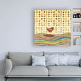 thumbnail image 3 of Trademark Fine Art 'Feathers, Dots And Stripes VII Childrens Art' Canvas Art by Ingrid Blixt, 3 of 3