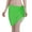 Green, variant on Pink Women Swimsuit Cover Up Short Chiffon Summer Beach Sarong Bikini Wrap Skirt Bathing Suit