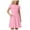 Pink, variant on Wxirdiow Dresses for Toddlers Girls Dress Summer Ruffle Sleeve Mesh A Line Casual Party Dresses with Pockets Sky Blue Size,4-5 Years