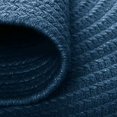 thumbnail image 3 of Wool Solids WL01R060X084 Wool Solids - Federal Blue 5 ft. x 7 ft. Rug, 3 of 5