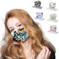 thumbnail image 2 of HUGFEGWE 50 Pcs Butterfly Disposable Face_Masks for Adults,Breathable Disposable Facemasks with Butterflies Designs CJB91-40409, 2 of 2