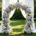 thumbnail image 4 of Real Touch Faux Hydrangea Blooms for Home Decor, Wedding Arch, Bouquet, Party Floral Arrangement, 4 of 6