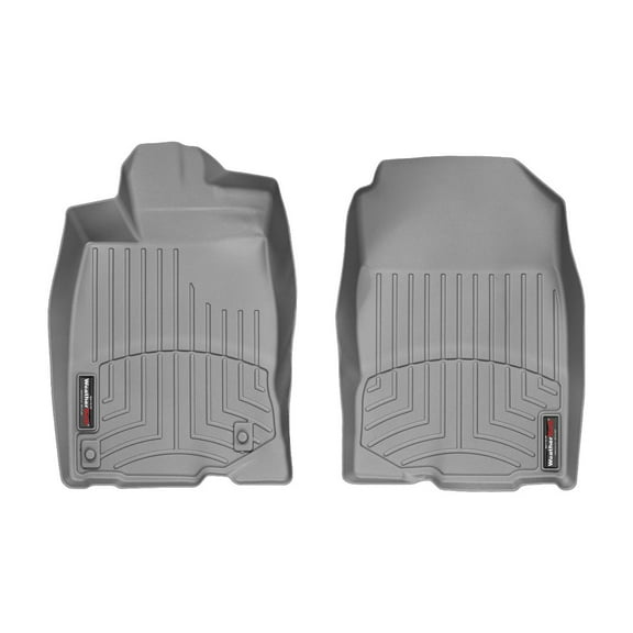 WeatherTech Custom Fit FloorLiners compatible with 2011-2016 Honda CR-Z - 1st Row (Driver & Passenger), Grey