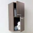 thumbnail image 2 of Fresca Gray Oak Bathroom Linen Side Cabinet with 2 Storage Areas, 2 of 3
