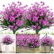 thumbnail image 2 of Flores artificiales, 8 paquetes de plantas de imitación resistentes a los rayos UV para exteriores. WD.WDQZL Cocina, 2 of 5