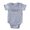 Heather Grey, variant on CafePress - Unappreciated Genius - Cute Infant Baby Football Bodysuit