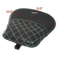 thumbnail image 4 of Fits Royal Enfield Classic 350 500 Front Rear Leather Black Seat with Spring, 4 of 5