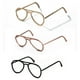 thumbnail image 5 of Spectacle Frames Multi -funcional Suministro de gafas pequeñas Suministros de metal Marco de gafas para niños MARCO For Doll Puppet Shop negro Inevent FN001565-01, 5 of 7