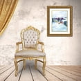 thumbnail image 3 of Combs, Joyce 19x24 Gold Ornate Wood Framed with Double Matting Museum Art Print Titled - Gliding on Ice I, 3 of 4