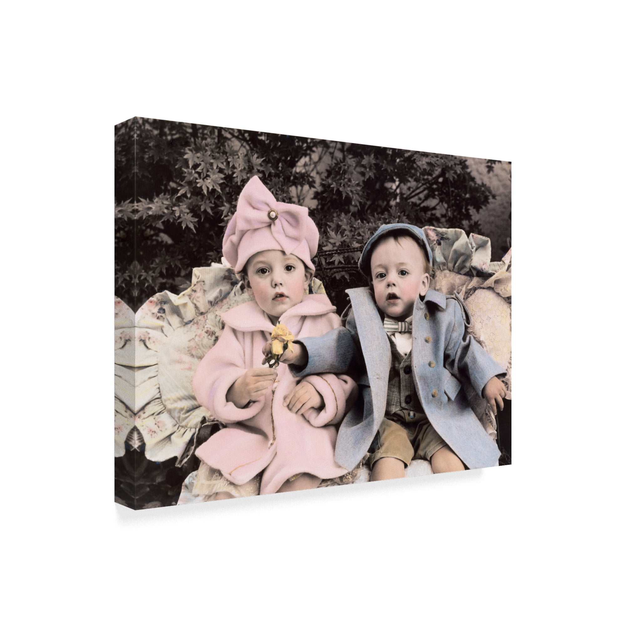 Trademark Fine Art 'First Date' Canvas Art by Sharon Forbes