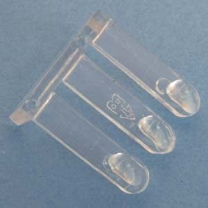 False Front Clip Clear 3/4"